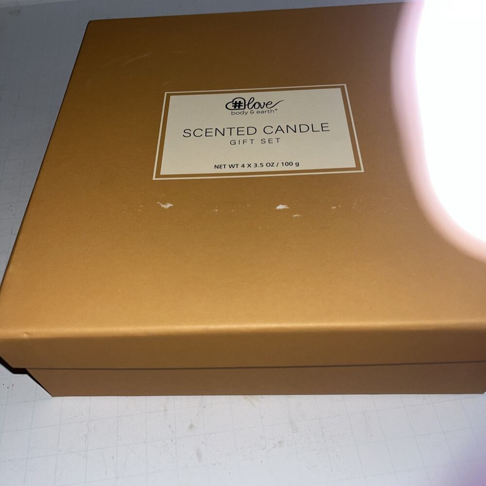 Scented Soy Wax Candle Set Stress Relief and Home Decor 3.5oz x 4 - Picture 6 of 6